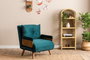 Atelier Del Sofa Cosmo Single - Verde Petróleo